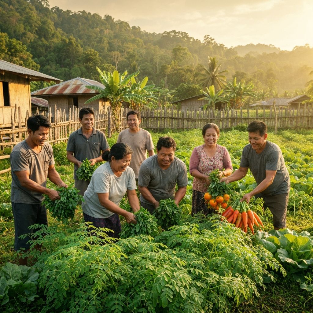 Local Filipino farmers